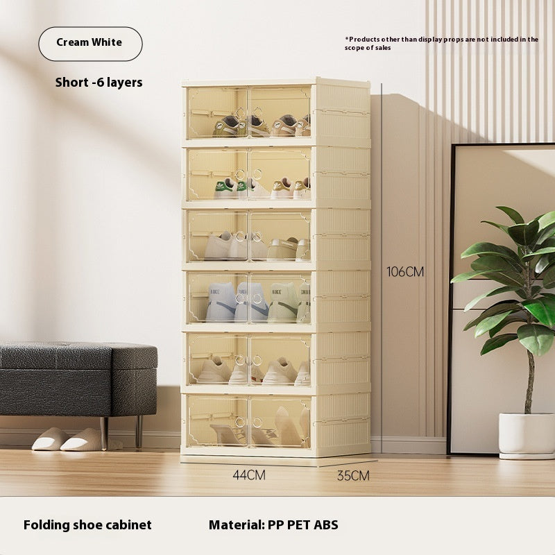 unfold - folding shoe cabinet