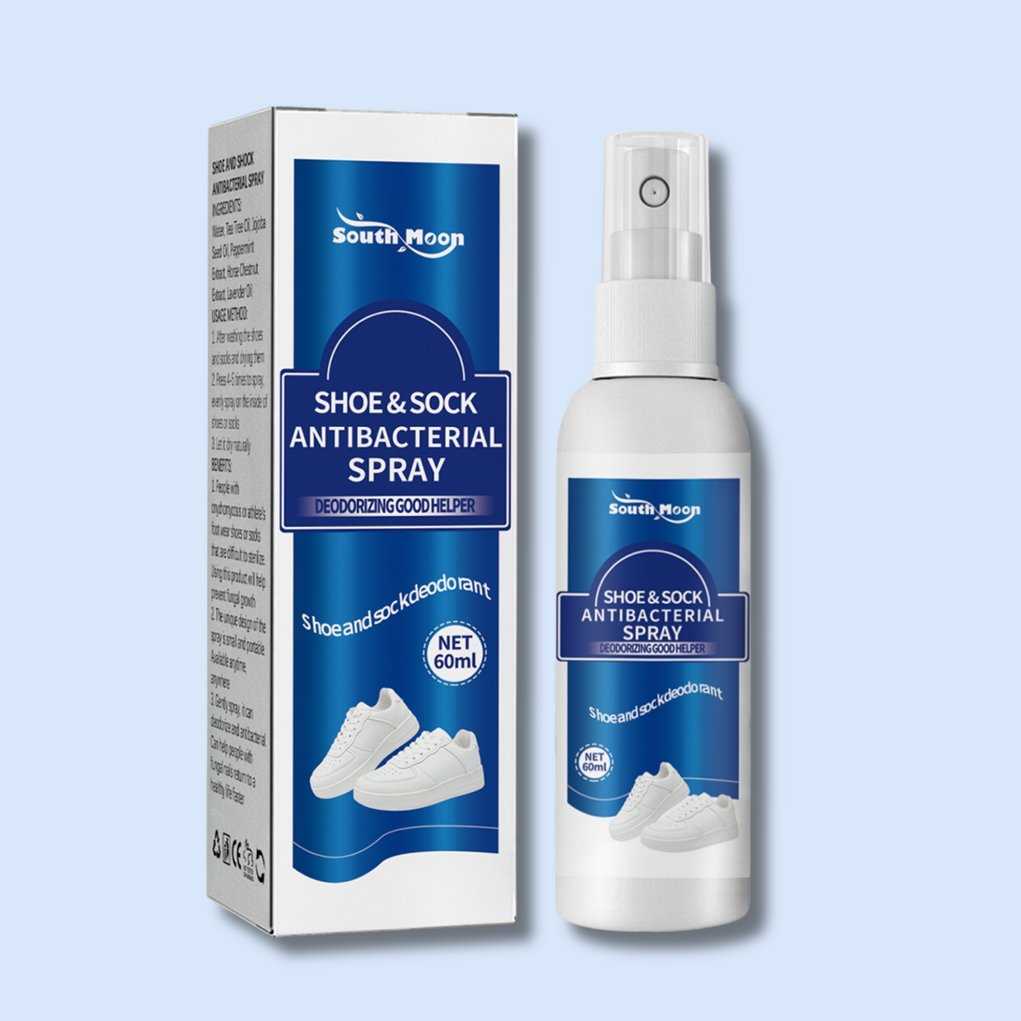 ungerm - shoe & sock antibacterial spray