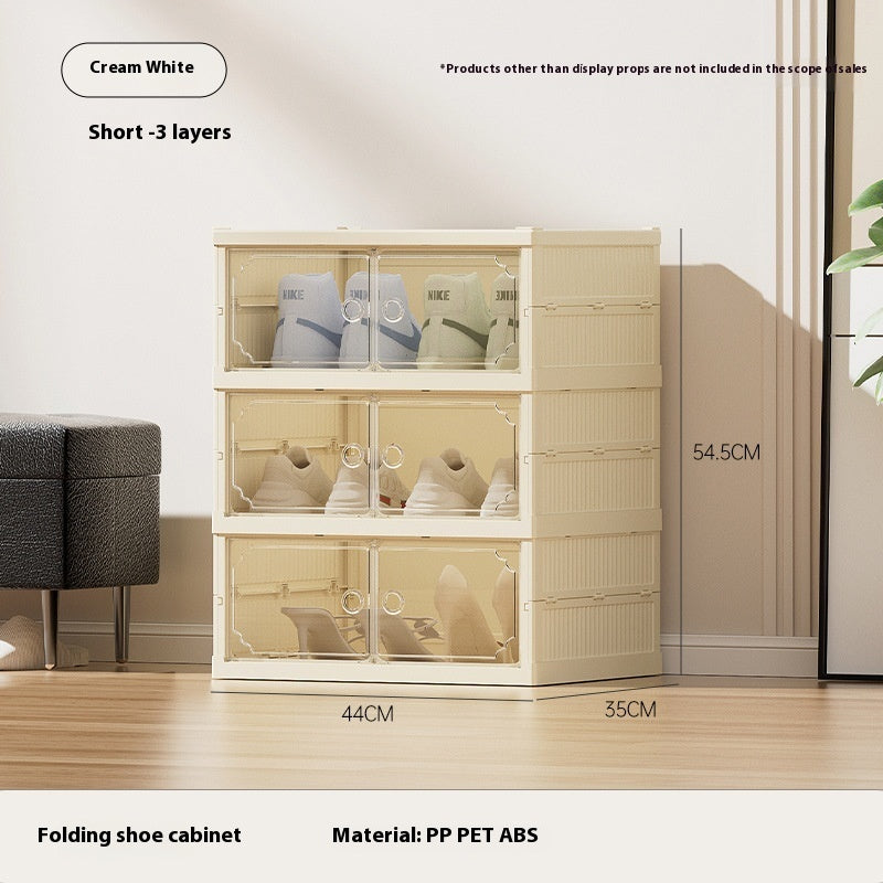 unfold - folding shoe cabinet
