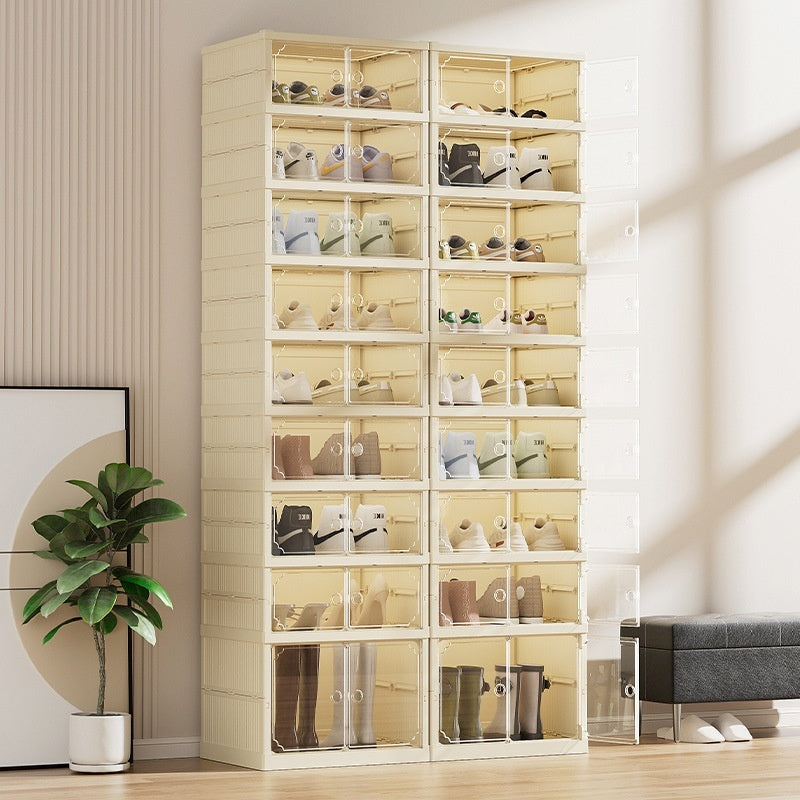 unfold - folding shoe cabinet