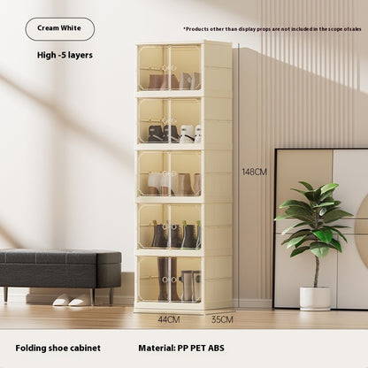 unfold - folding shoe cabinet