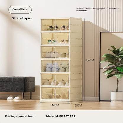 unfold - folding shoe cabinet