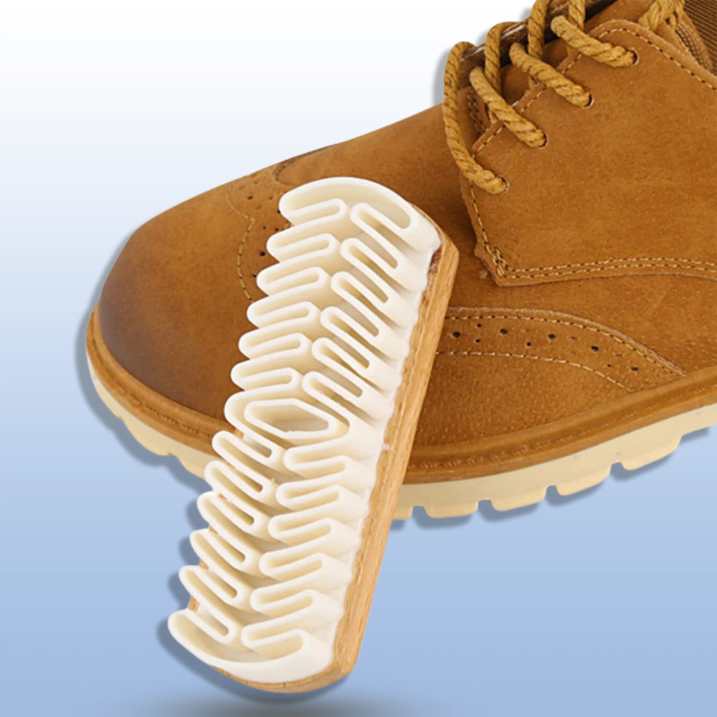 unmatte - suede silicone shoe brush Unbloo